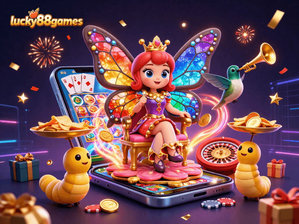 Experience thrilling gameplay at lucky88games with vibrant slot games and luxurious casino ambiance.