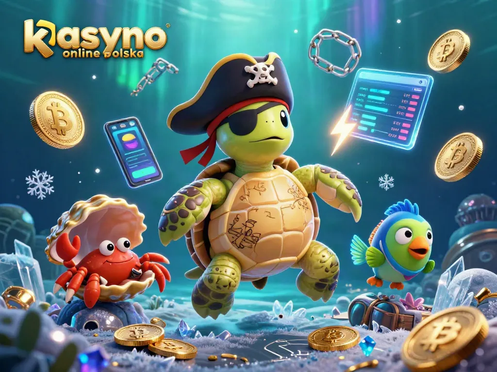 Experience thrilling underwater adventures while playing kasyno online polska with vibrant characters and crypto elements.