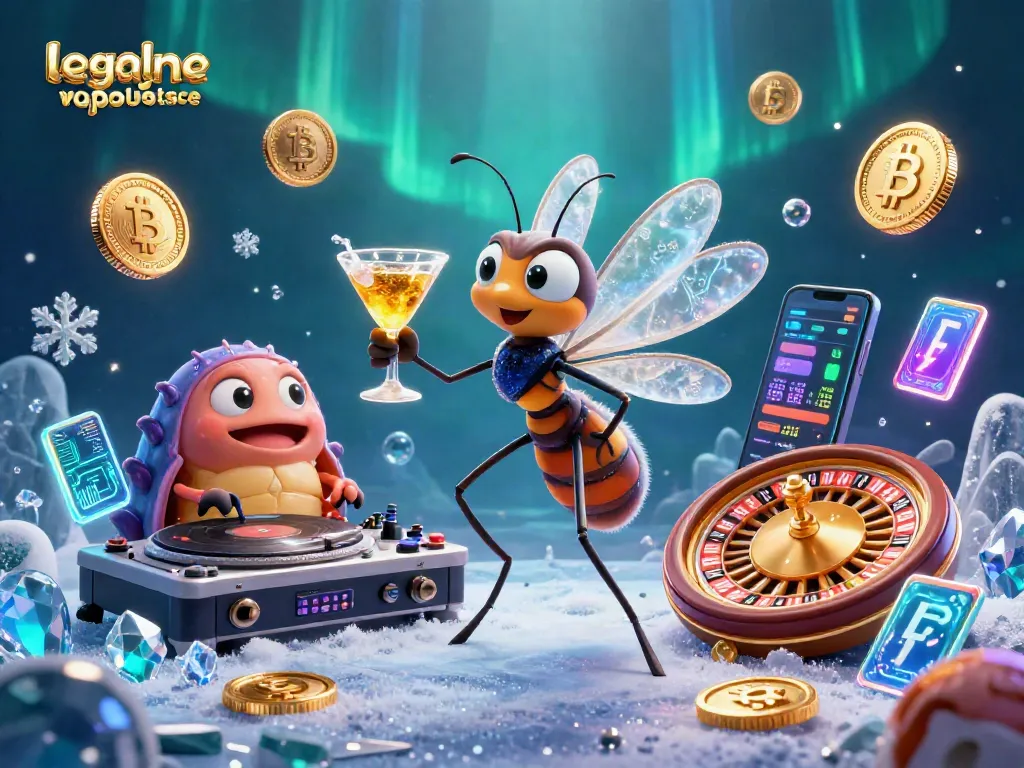 Play and win at the legalne kasyno w polsce with this exciting 3D cartoon illustration.