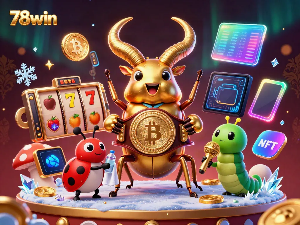 Experience thrilling gameplay at 78win with vibrant slot machines and colorful casino elements.