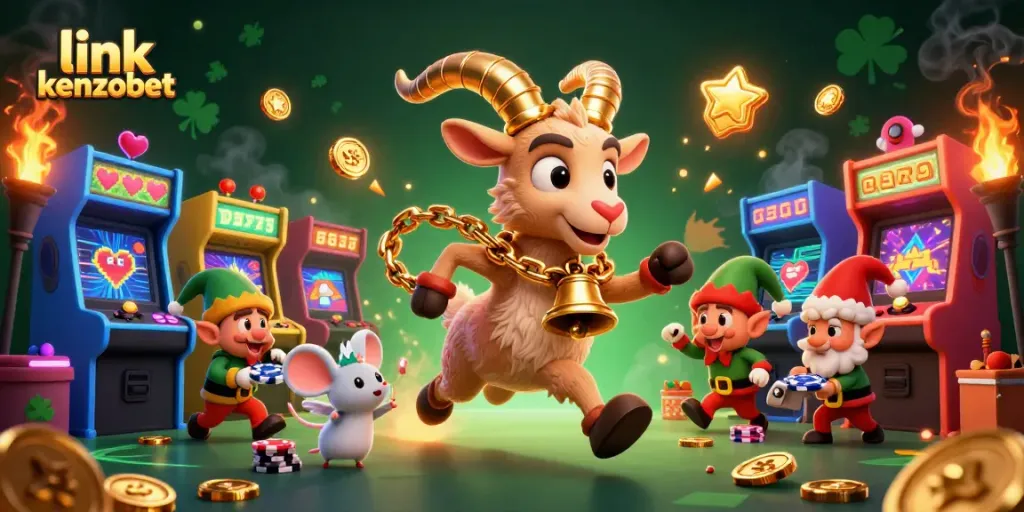 Engage in thrilling gaming experiences at link kenzobet with vibrant 3D characters and dynamic casino elements.