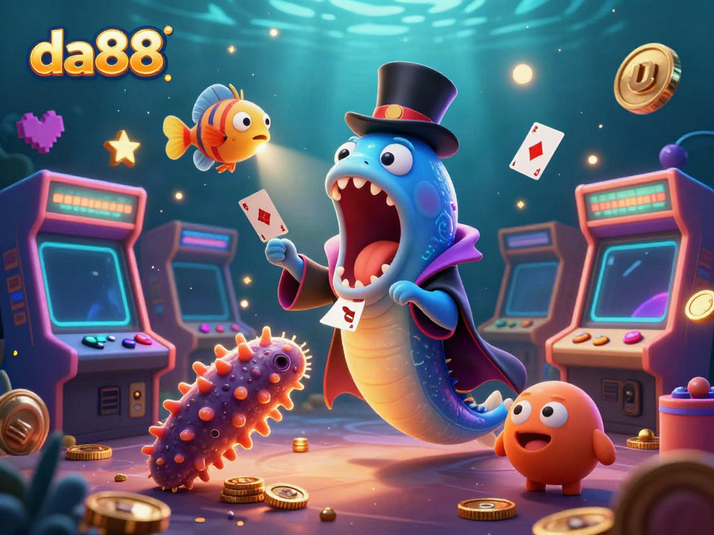 Experience da88's enchanting magic with vibrant characters and immersive gaming visuals.