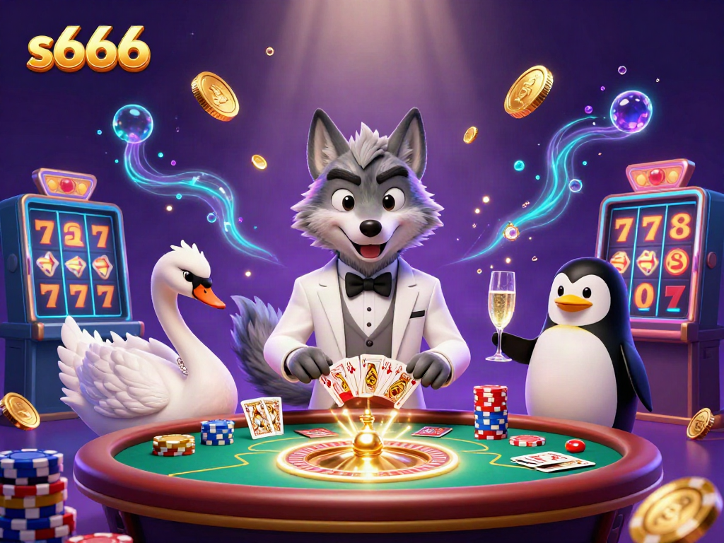 Experience exciting gameplay with s666 featuring vibrant casino action and animated characters in 3D.
