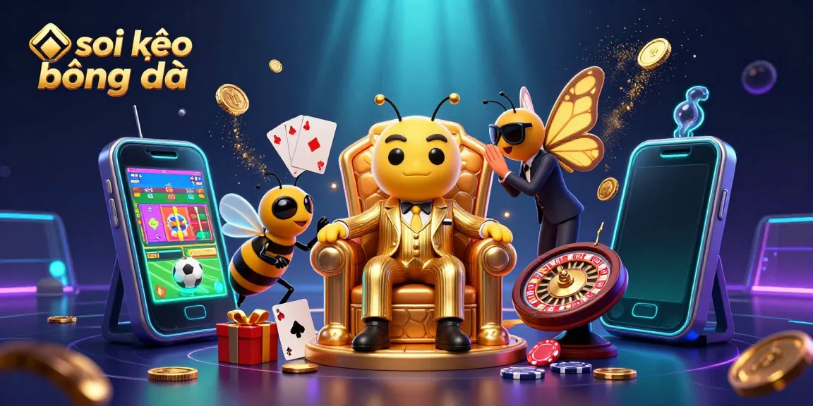 Engage with soi kèo bóng đá through thrilling sports betting visuals with a buzzing mob boss