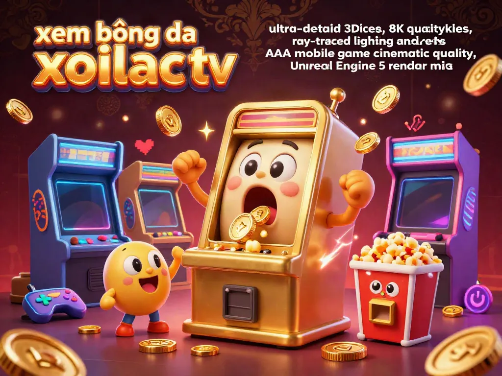 xem bóng đá xoilac tv engages users with dynamic slot machines celebrating a jackpot, creating a fun gambling experience.