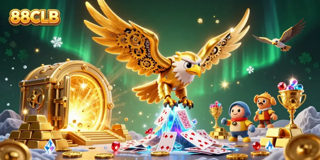 Engage in the thrilling world of 88CLB with dynamic casino adventures featuring golden treasures and vibrant action.