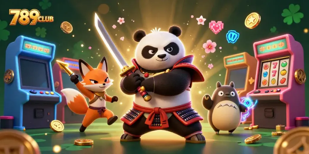 Spin your luck with 789CLUB’s vibrant gaming universe featuring dynamic characters and slot elements.