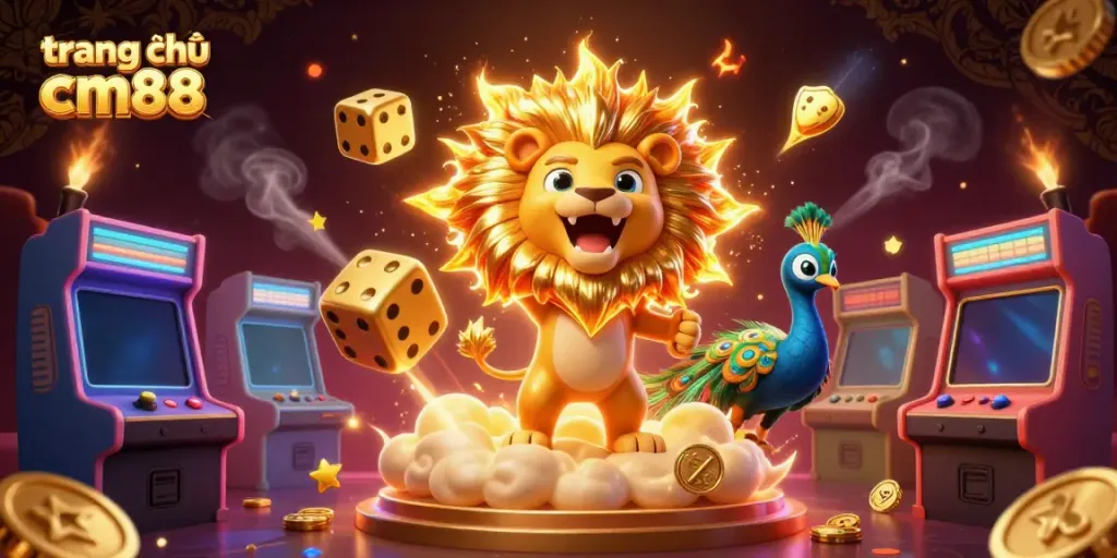 Engage with the exhilarating world of trang chủ cm88 featuring a vibrant casino illustration.