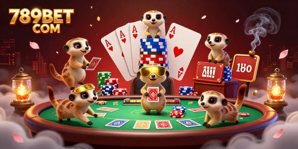 Experience thrilling moments of casino excitement with 789BET COM's vibrant meerkat themes and rich gaming action.