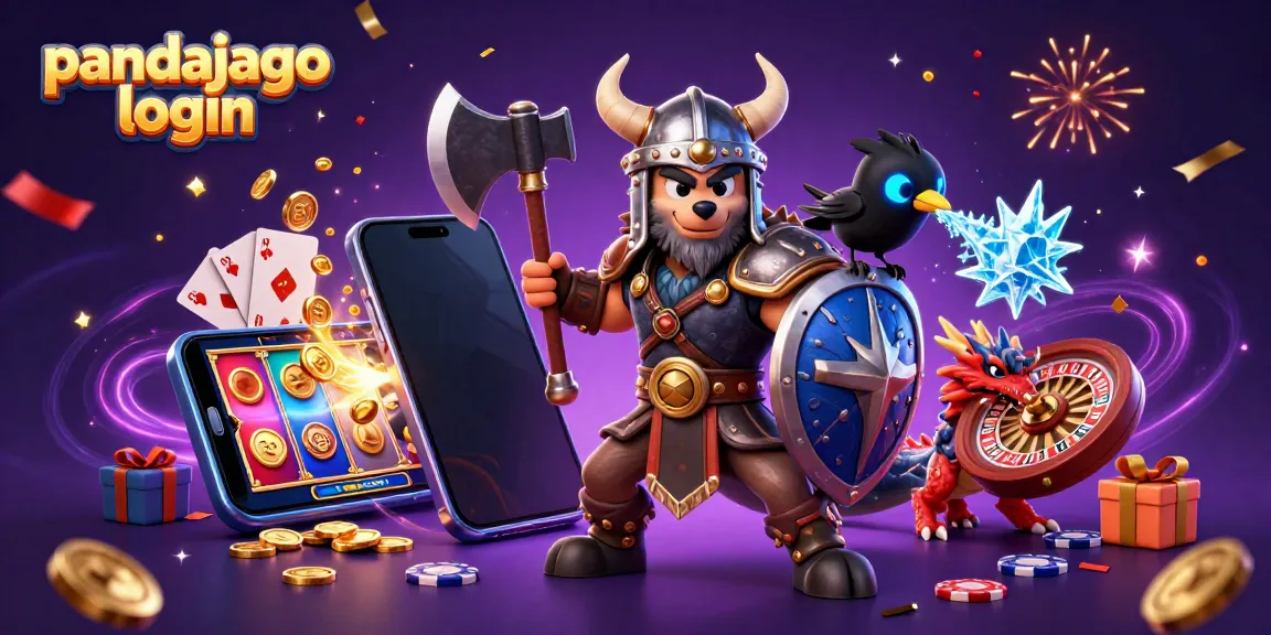 Permainan slot seru dengan pandajago login, dipimpin oleh karakter serigala Viking dan naga beku yang mengagumkan.