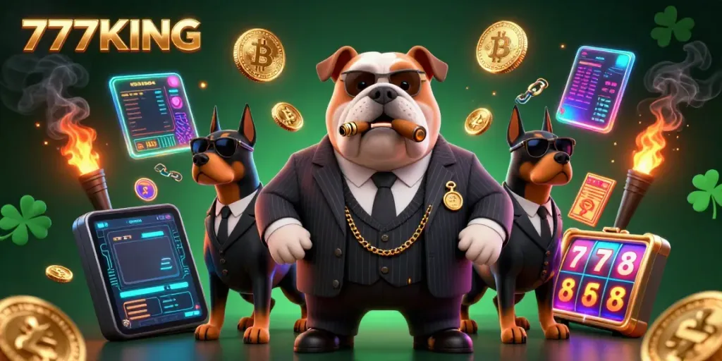 Experience the thrill of winning at 777KING casino with lively characters and dynamic game elements.
