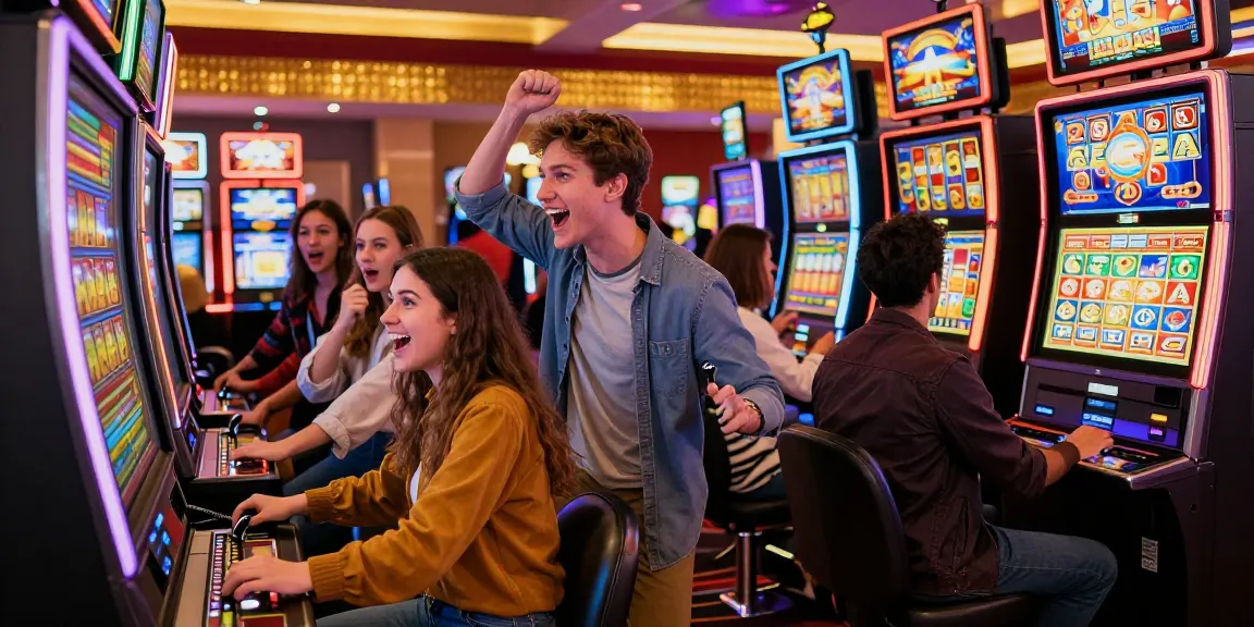 Slot gacor dengan teman-teman bersenang-senang di kasino, menang besar!