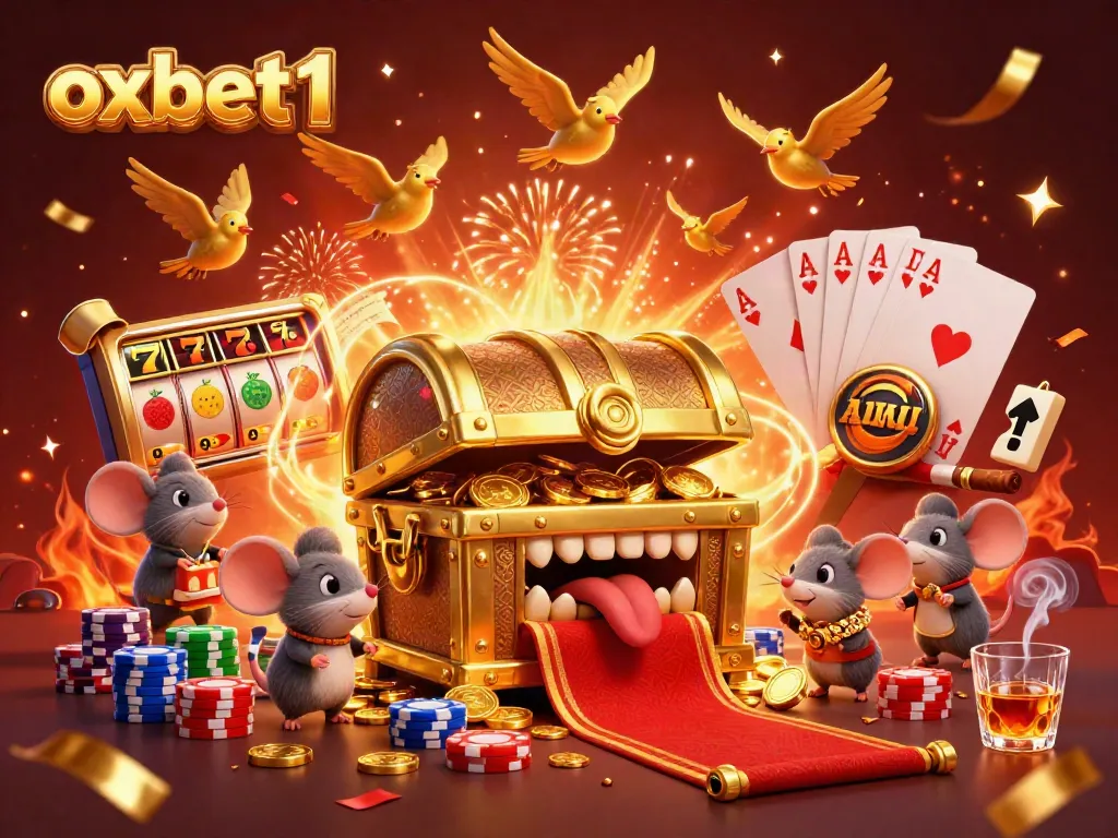 Engage with the vibrant world of oxbet1, where adventurer mice are lured by treasures and jackpots.
