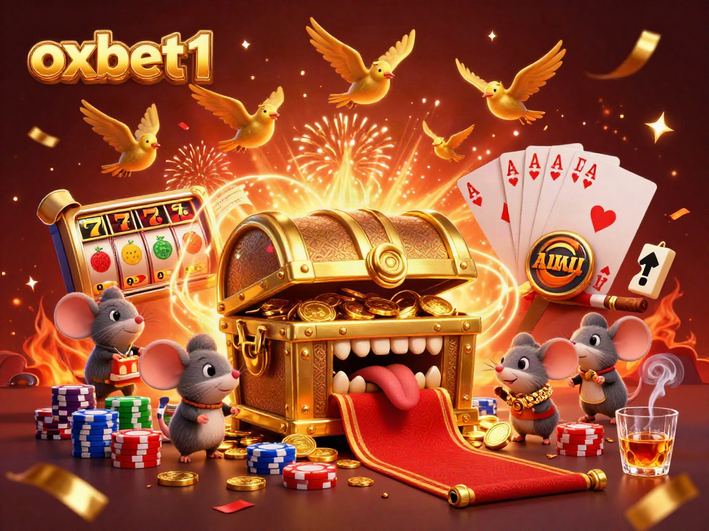 Engage with the vibrant world of oxbet1, where adventurer mice are lured by treasures and jackpots.