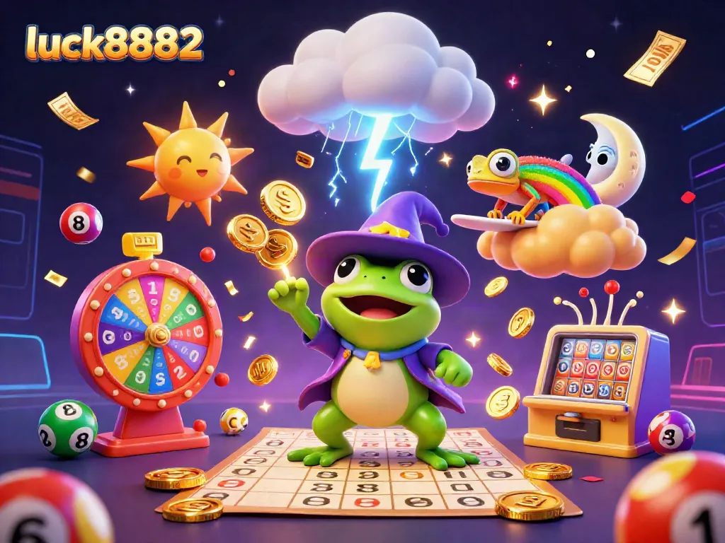 Engage with luck8882's vibrant online gaming world featuring exciting lottery elements.